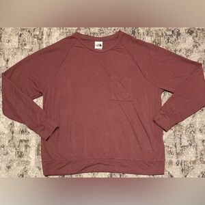 The North Face Women’s Crewneck Heavy Duty Longsleeve Tee - XXL Mint